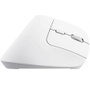Trust Bayo+ Ratón Ergonómico Inalámbrico Bluetooth, Batería Recargable, 2400 DPI, Blanco